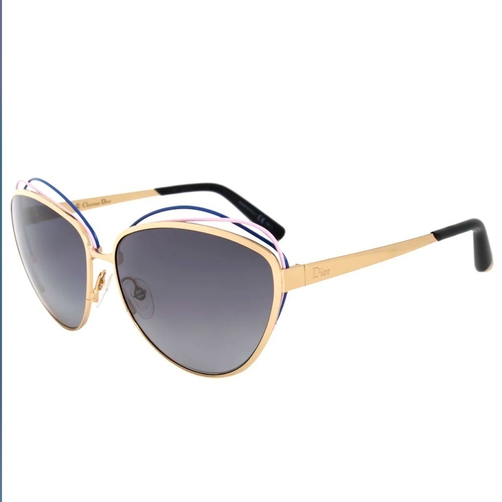Christian Dior Songe cat eye sunglasses in case
